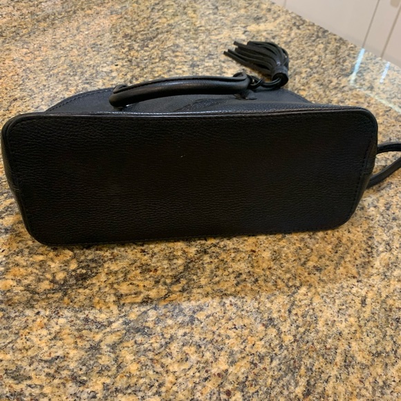 Kate Spade Black Leather Crossbody Purse Kate Spade McCall Street Carli - Picture 10 of 13